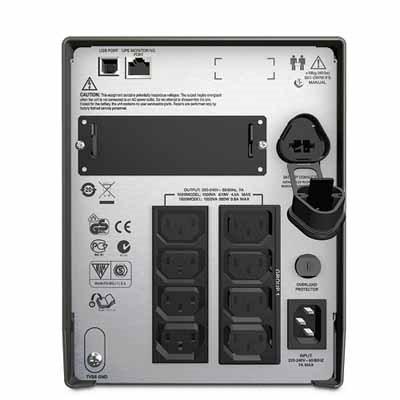 Пристрій безперебійного живлення APC Smart-UPS 1000VA LCD (SMT1000I)