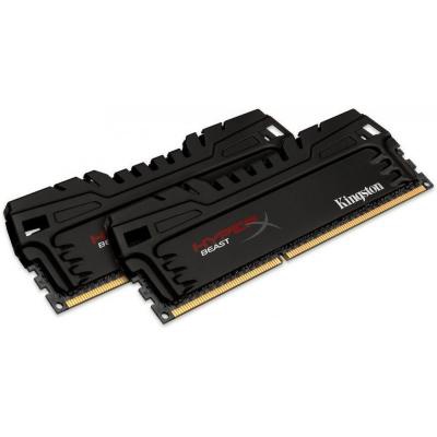 Модуль памяти DDR3 8GB (2x4GB) 1866 MHz Beast Kingston (HX318C9T3K2/8)