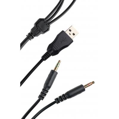 Наушники Vinga HSC065 Gaming Black (HSC065BK)