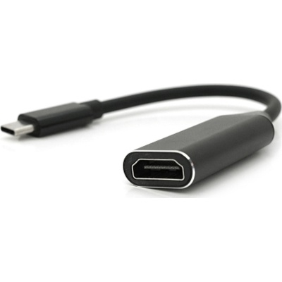 Перехідник USB-C to HDMI F 0.1m 4K black Voltronic (YT-C-Type-C(M)/HDMI(F)Bk)