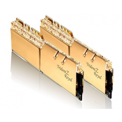 Модуль памяти для компьютера DDR4 16GB (2x8GB) 3600 MHz Trident Z Royal Gold G.Skill (F4-3600C18D-16GTRG)