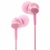 Наушники HF RM-501 Pink (mic + button call answering Remax (37154)