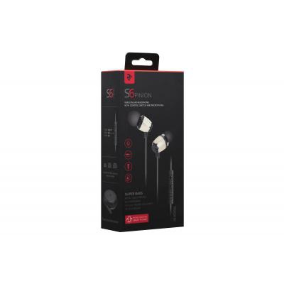 Наушники 2E S6 Pinion Mic Сільвер (2E-IES6SL)