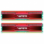 Модуль памяти для компьютера DDR3 8GB (2x4GB) 1600 MHz Viper 3 LP Red Patriot (PVL38G160C9KR)