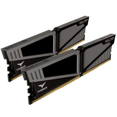 Модуль памяти для компьютера DDR4 32GB (2x16GB) 3000 MHz T-Force Vulcan Gray Team (TLGD432G3000HC16CDC01)