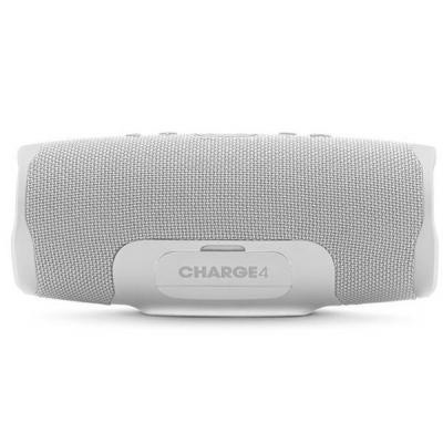 Акустическая система JBL Charge 4 Steel White (JBLCHARGE4WHT)