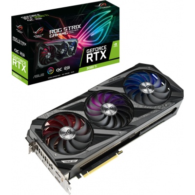 Видеокарта ASUS GeForce RTX3080Ti 12Gb ROG STRIX OC GAMING (ROG-STRIX-RTX3080TI-O12G-GAMING)