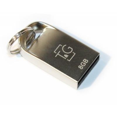 USB флеш накопитель T&G 8GB 107 Metal Series Silver USB 2.0 (TG107-8G)