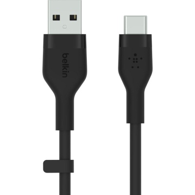 Дата кабель USB 2.0 AM to Type-C 1.0m Black Belkin (CAB008BT1MBK)