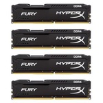 Модуль памяти для компьютера DDR4 32GB (4x8GB) 2666 MHz HyperX FURY Black Kingston (HX426C16FB2K4/32)