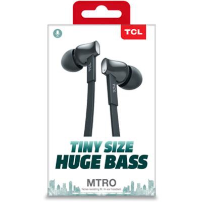 Наушники TCL MTRO100 Shadow Black (MTRO100BK-EU)