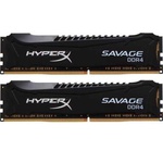 Модуль памяти для компьютера DDR4 8GB (2x4GB) 3000 MHz Savage Black Kingston (HX430C15SB2K2/8)