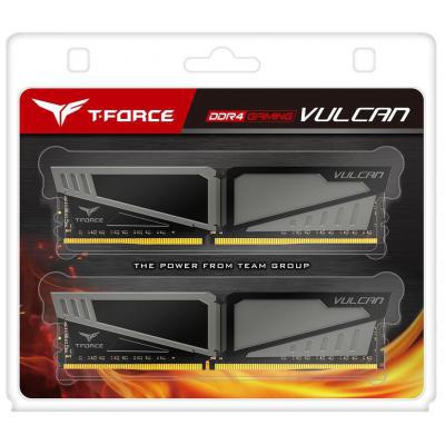 Модуль памяти для компьютера DDR4 32GB (2x16GB) 3000 MHz T-Force Vulcan Gray Team (TLGD432G3000HC16CDC01)