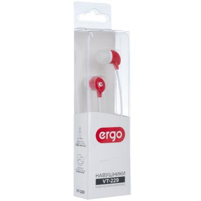 Наушники Ergo VT-229 Red (PI229R)