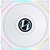 Кулер до корпусу Lian Li TLLCD 120-3, White Cooler (G99.12TLLCD3W.00)
