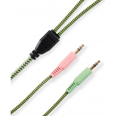 Наушники Vinga HSC058 Gaming Green (HSC058GR)