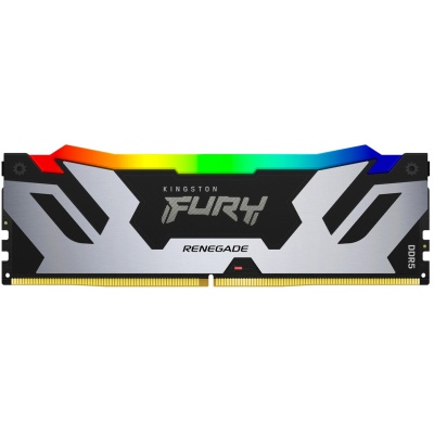 Модуль пам'яті для комп'ютера DDR5 24GB 6400 MHz Renegade RGB Black Kingston Fury (ex.HyperX) (KF564C32RSA-24)