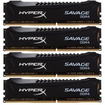 Модуль памяти для компьютера DDR4 32GB (4x8GB) 2800 MHz HyperX Savage Black Kingston (HX428C14SB2K4/32)