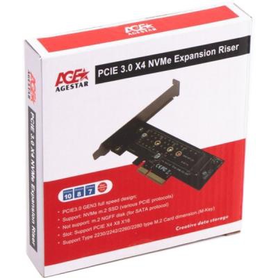 Контролер PCIe to M.2 NVMe AgeStar (AS-MC01)