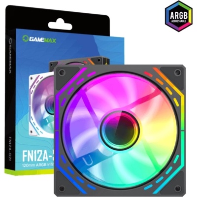 Кулер до корпусу Gamemax FN12A-S2I