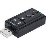 Звуковая плата Intracom USB Manhattan 3D 7.1 Surround RTL (152341)