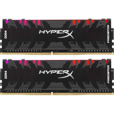 Модуль памяти для компьютера DDR4 16GB (2x8GB) 4266 MHz XMP HyperX Predator RGB Kingston (HX442C19PB3AK2/16)