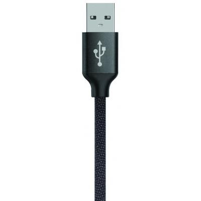 Дата кабель USB 2.0 AM to Micro 5P 1.0m black ColorWay (CW-CBUM002-BK)