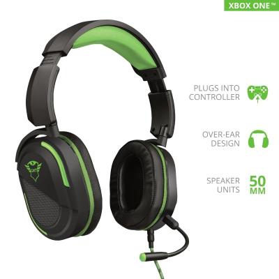 Наушники Trust GXT 422G Legion Gaming Headset for Xbox One BLACK (23402)