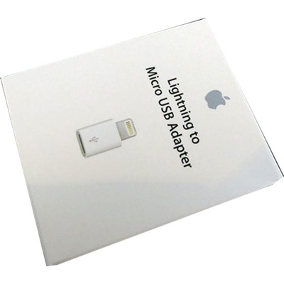 Переходник Apple Lightning to Micro USB (for iPod/iPhone) (MD820ZM/A)