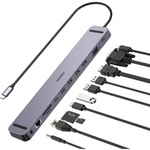 Концентратор Choetech USB-C 11-in-1 (HUB-M20-GY)