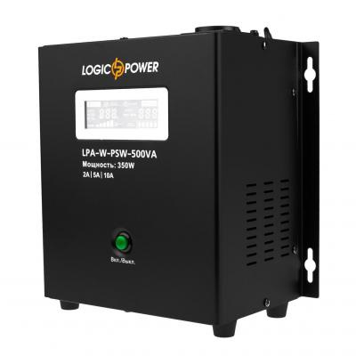 Пристрій безперебійного живлення LogicPower LPA- W - PSW-500VA, 2A/5А/10А (7145)