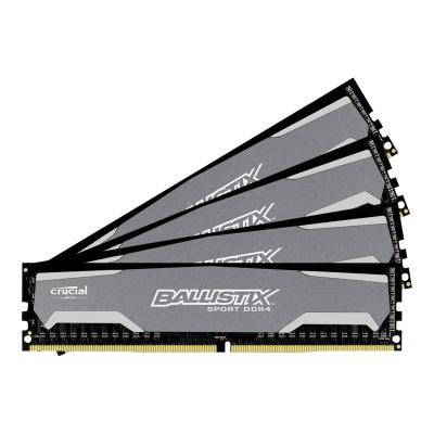 Модуль памяти для компьютера DDR4 32GB (4x8GB) 2400 MHz Ballistix Sport MICRON (BLS4C8G4D240FSA)