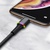 Дата кабель Baseus USB 2.0 AM to Lightning 1.0m Halo Black (CALGH-B01)