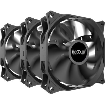 Кулер до корпусу PcCooler DN 120 BK 3in1
