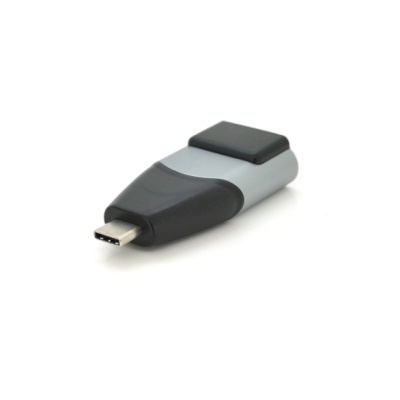 Перехідник USB-C M to VGA F black Voltronic (YT-A-Type-C(M)/VGA(F)-B/27017)