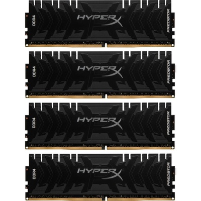 Модуль памяти для компьютера DDR4 64GB (4x16GB) 3000 MHz HyperX Predator Kingston (HX430C15PB3K4/64)