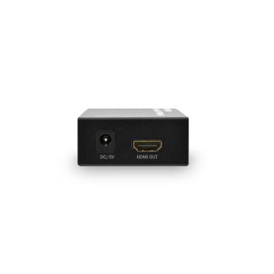 Контроллер подовжувач HDMI ч/з CAT 5/IP, 120м, приймач Digitus (DS-55121)