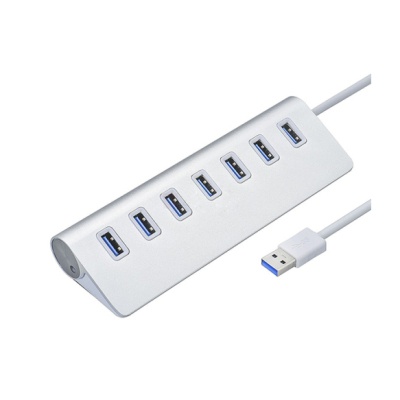 Концентратор Voltronic USB 3.0 to 7xUSB 0.2m aluminum (YT-3HA7/2TB)