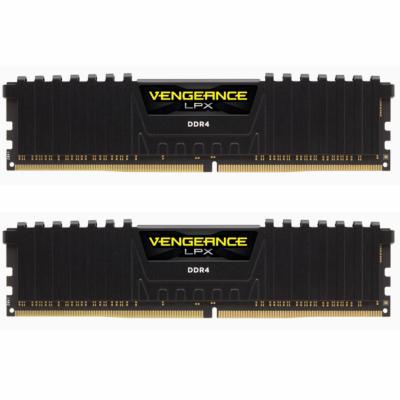 Модуль памяти для компьютера DDR4 16GB (2x8GB) 4400 MHz Vengeance LPX Black CORSAIR (CMK16GX4M2K4400C19)