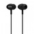 Наушники HF RM-515 Black (mic + button call answering) Remax (42262)