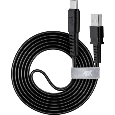 Дата кабель USB 2.0 AM to USB-C 1.2m black RivaCase (PS6002 BK12)
