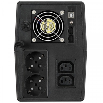 Пристрій безперебійного живлення FSP iFP-1500 USB, IEC, Schuko (PPF9003100)