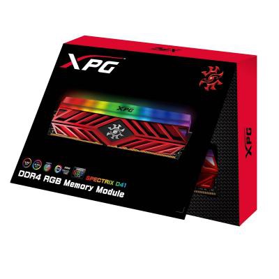 Модуль памяти для компьютера DDR4 8GB 4133 MHz XPG Spectrix D41 Red ADATA (AX4U413338G19-SR41)