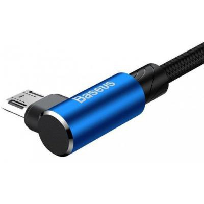 Дата кабель Baseus USB 2.0 AM to Micro 5P 2.0m MVP Elbow Blue (CAMMVP-B03)