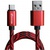 Дата кабель Grand-X USB - micro USB, Cu, 1.5A, Red/Blac, 1m (FM05RB)