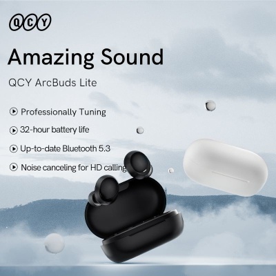 Навушники QCY Arc Buds Lite T27 Midnight Black (1006571)