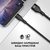 Дата кабель USB 2.0 AM to Micro 5P 1.2m AR87 3A black Armorstandart (ARM64038)