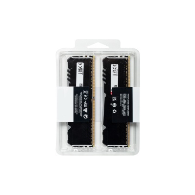 Модуль памяти для компьютера DDR4 64GB (2x32GB) 3000 MHz Fury Beast RGB Kingston Fury (ex.HyperX) (KF430C16BBAK2/64)