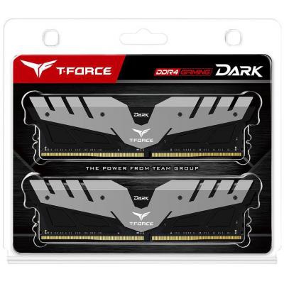 Модуль памяти для компьютера DDR4 32GB (2x16GB) 2400 MHz T-Force Dark Gray Team (TDGED432G2400HC15BDC01)