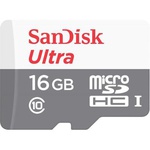 Карта памяти SanDisk 16GB Miсro-SDHC Class 10 UHS-I Ultra (SDSQUNS-016G-GN3MN)